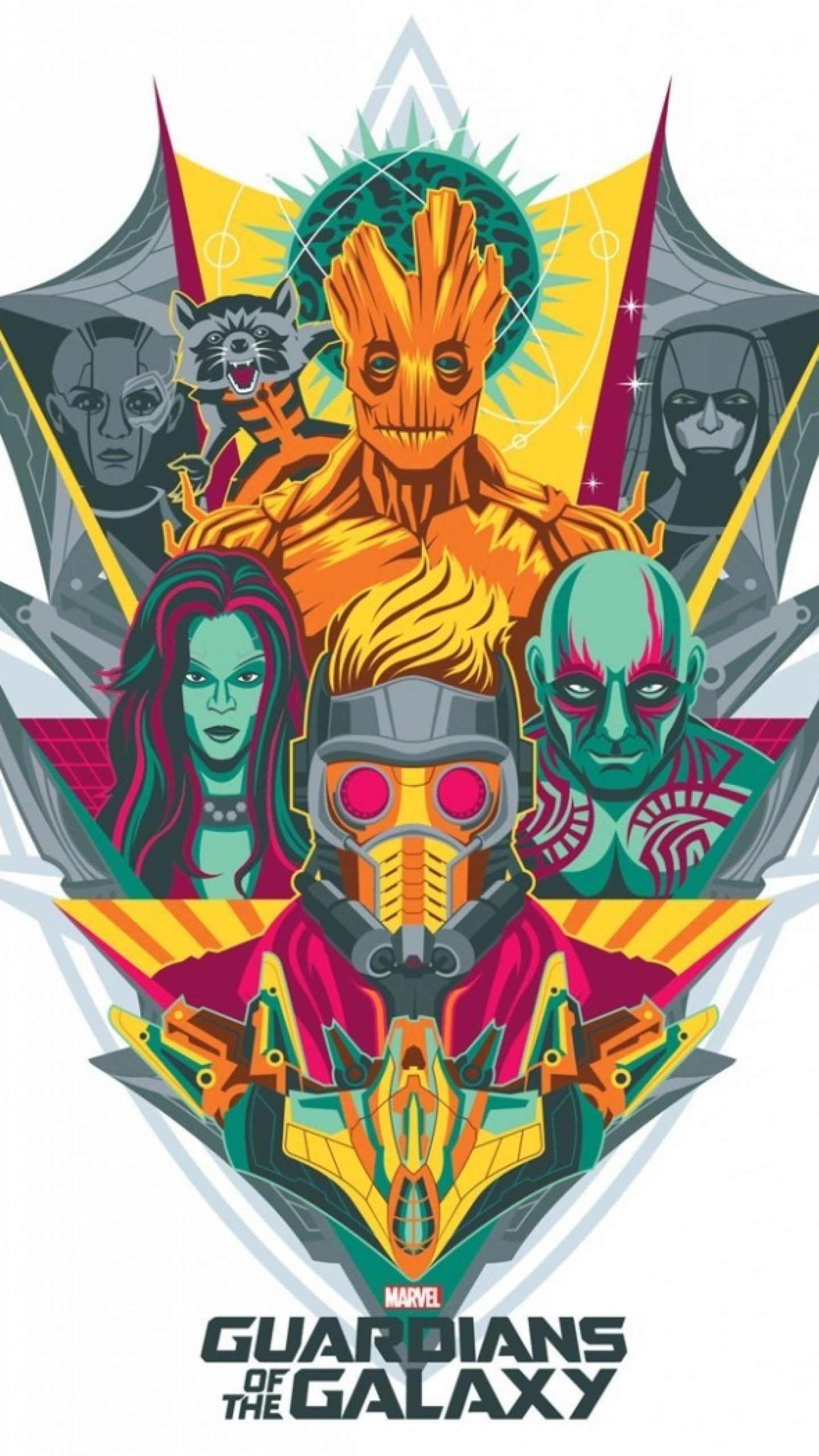 Guardian Of The Galaxy iPhone New Wallpaper