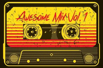 Guardians Of The Galaxy Awesome Mix Vol1 4k Wallpaper