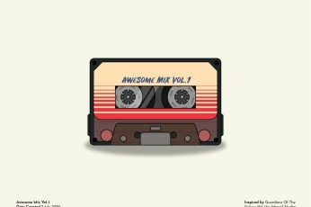 Guardians Of The Galaxy Awesome Mix Vol1 New Wallpaper
