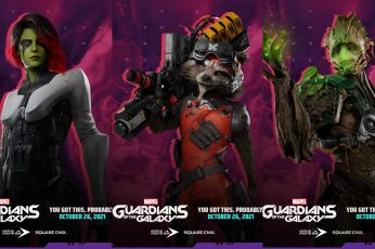 Guardians Of The Galaxy Character Posters Laptop Wallpaper
