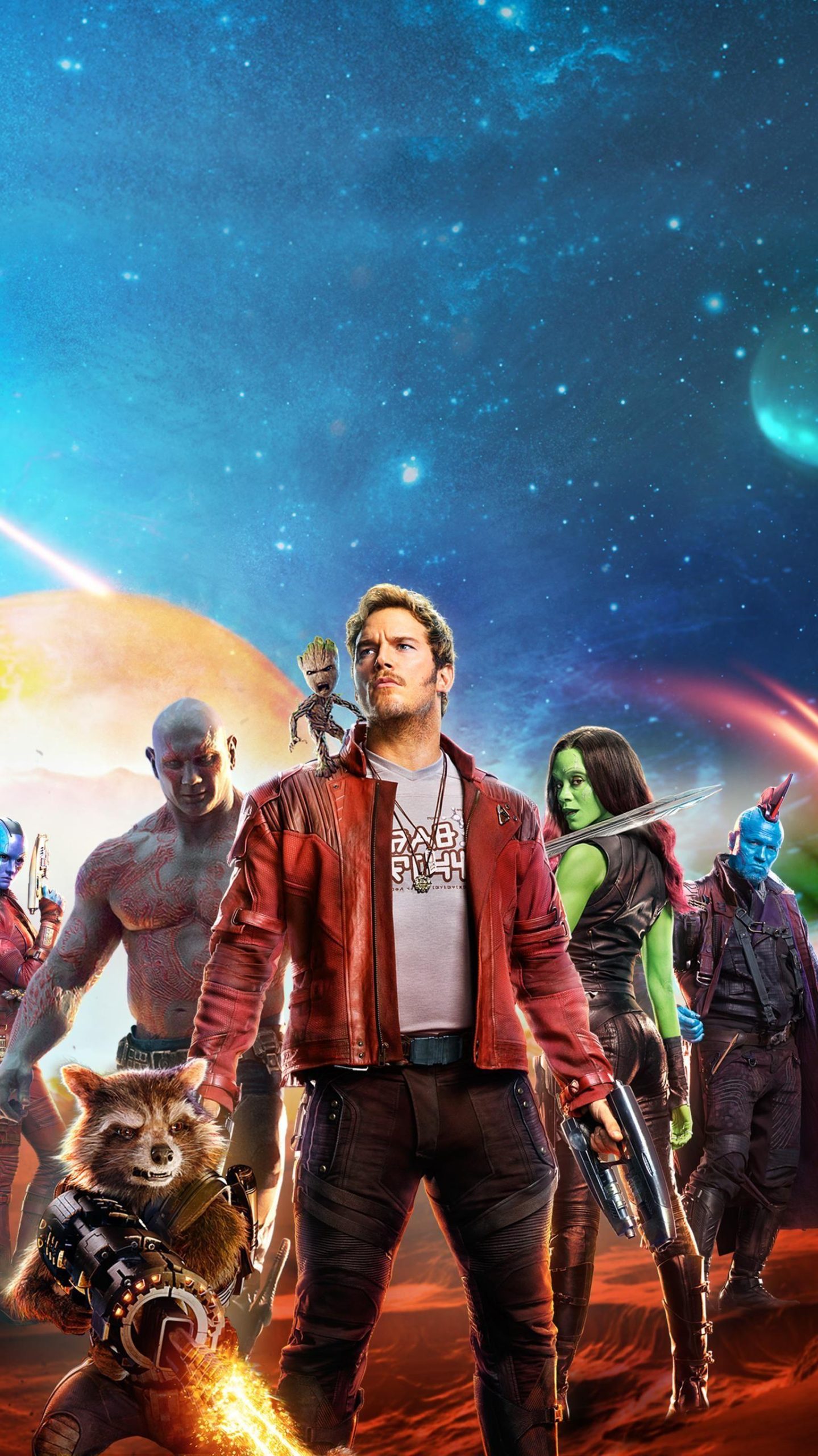 Guardians Of The Galaxy Character Posters Wallpaper For Ipad