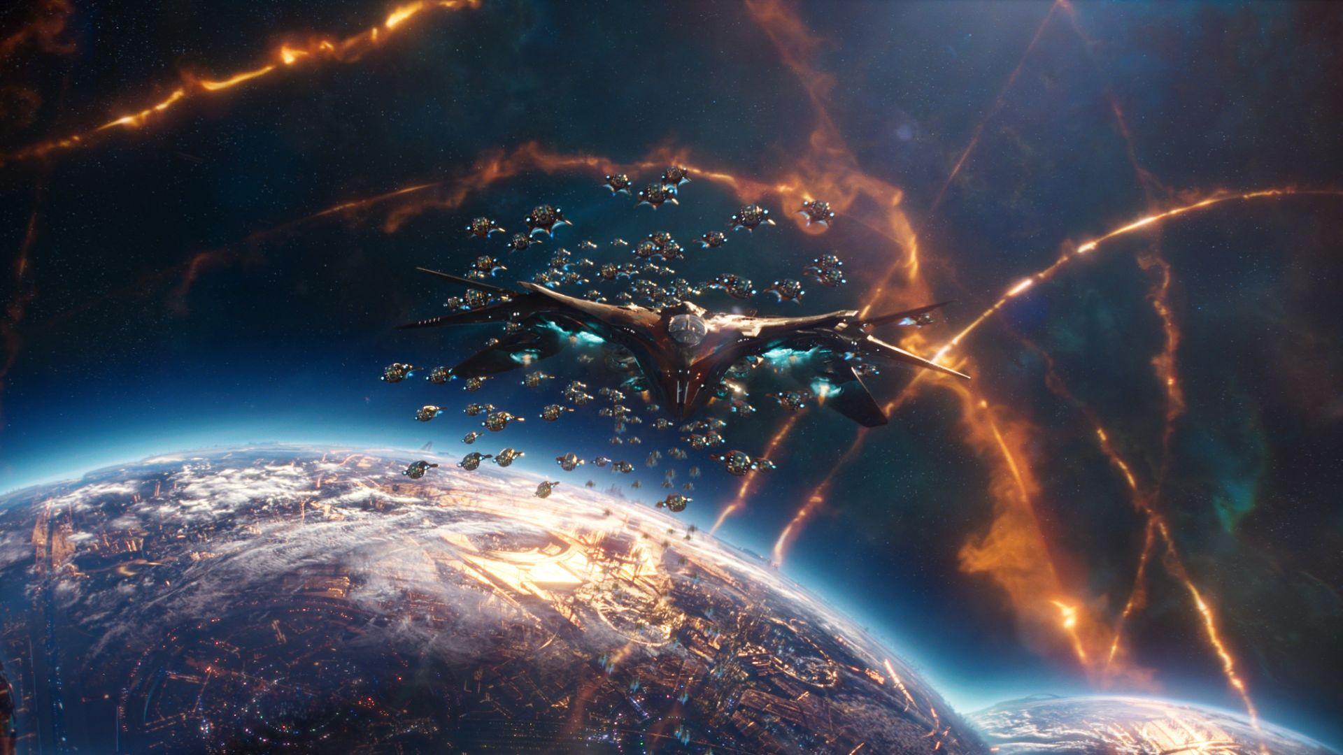 Guardians Of The Galaxy Spaceship 4k Wallpapers