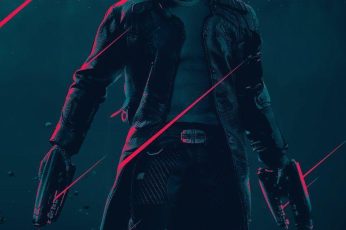 Guardians Of The Galaxy Star-Lord Iphone Wallpaper