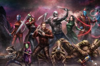 Guardians Of The Galaxy Videogame Desktop Wallpaper