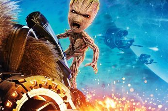 Guardians Of The Galaxy Vol 2 Rocket Raccoon wallpaper 5k