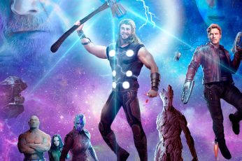 Marvels Guardians Of The Galaxy Free Desktop Wallpaper