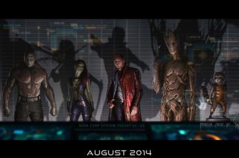The Guardians Of The Galaxy Free Desktop Wallpaper