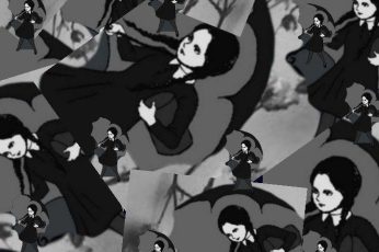 Wednesday Addams Aesthetic 1080p Wallpaper