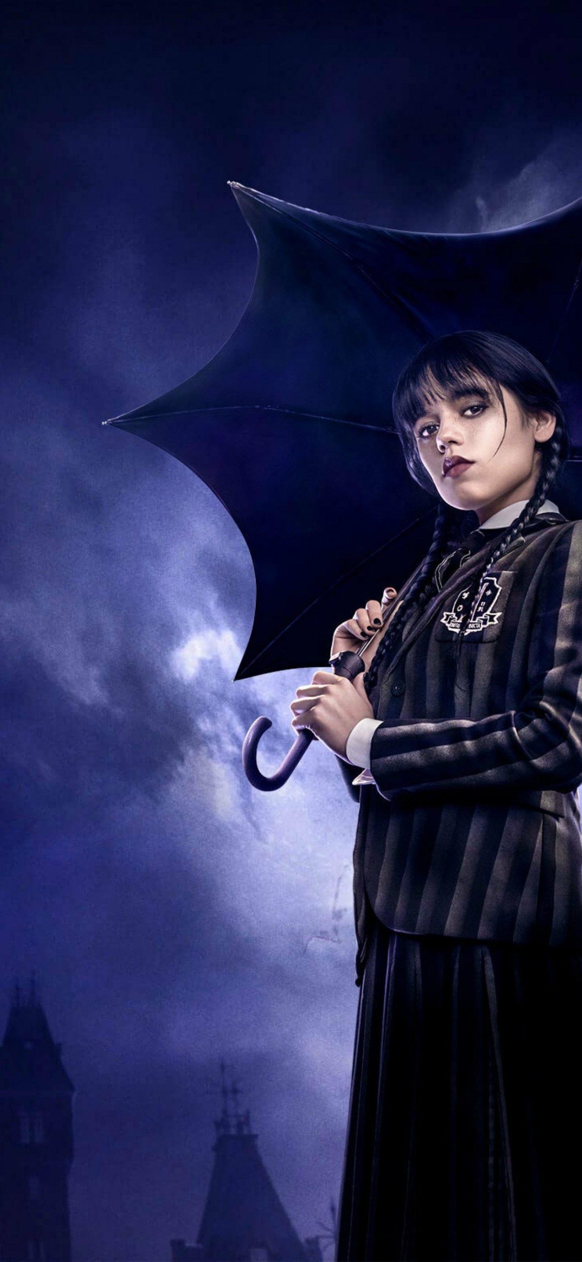 Wednesday Addams Phone Free 4K Wallpapers, Wednesday And Enid, Movies