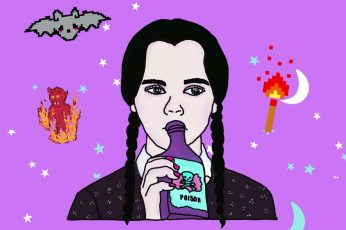 Wednesday Addams Phone Wallpapers