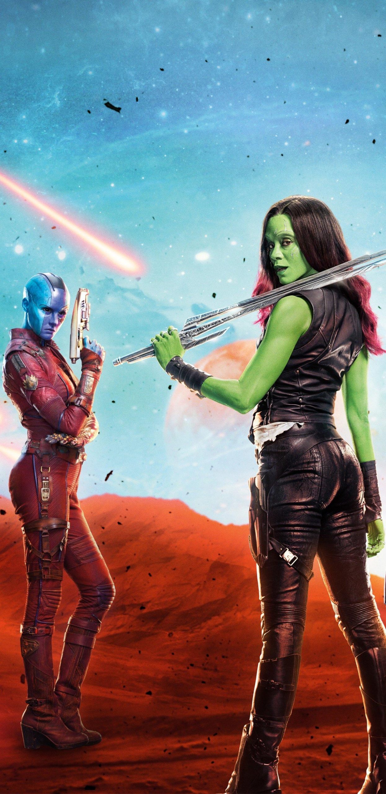 Zoe Saldana Guardians Of The Galaxy 3 Desktop Wallpaper 4k, Zoe Saldana Guardians Of The Galaxy 3, Movies