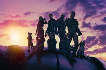 Zoe Saldana Guardians Of The Galaxy 3 Free Desktop Wallpaper