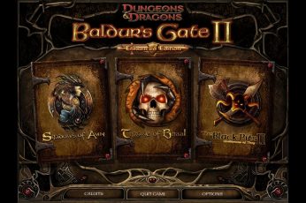 Baldur’s Gate II Shadows Of Amn Desktop Wallpapers
