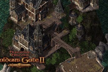 Baldur’s Gate II Shadows Of Amn Wallpaper Download