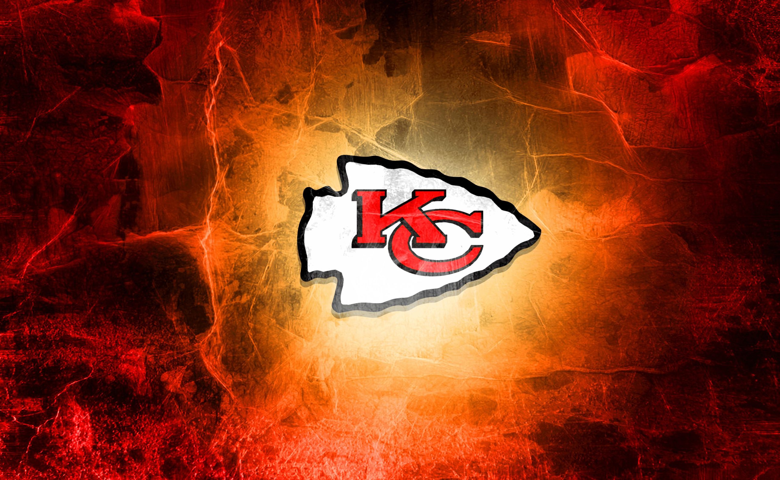 Kansas City Chiefs Logo Wallpaper 4k For Laptop, Kansas City Chiefs Logo, Sports