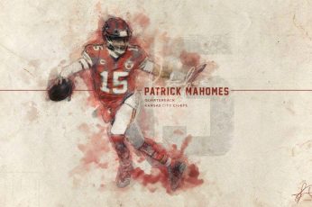 Patrick Mahomes II Kansas City Chiefs Wallpaper Desktop 4k