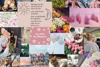 Aesthetic Spring Season iPad wallpaper 5k