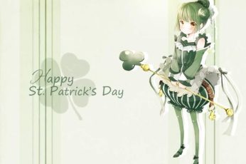 Anime St Patrick’s Day Desktop Wallpapers