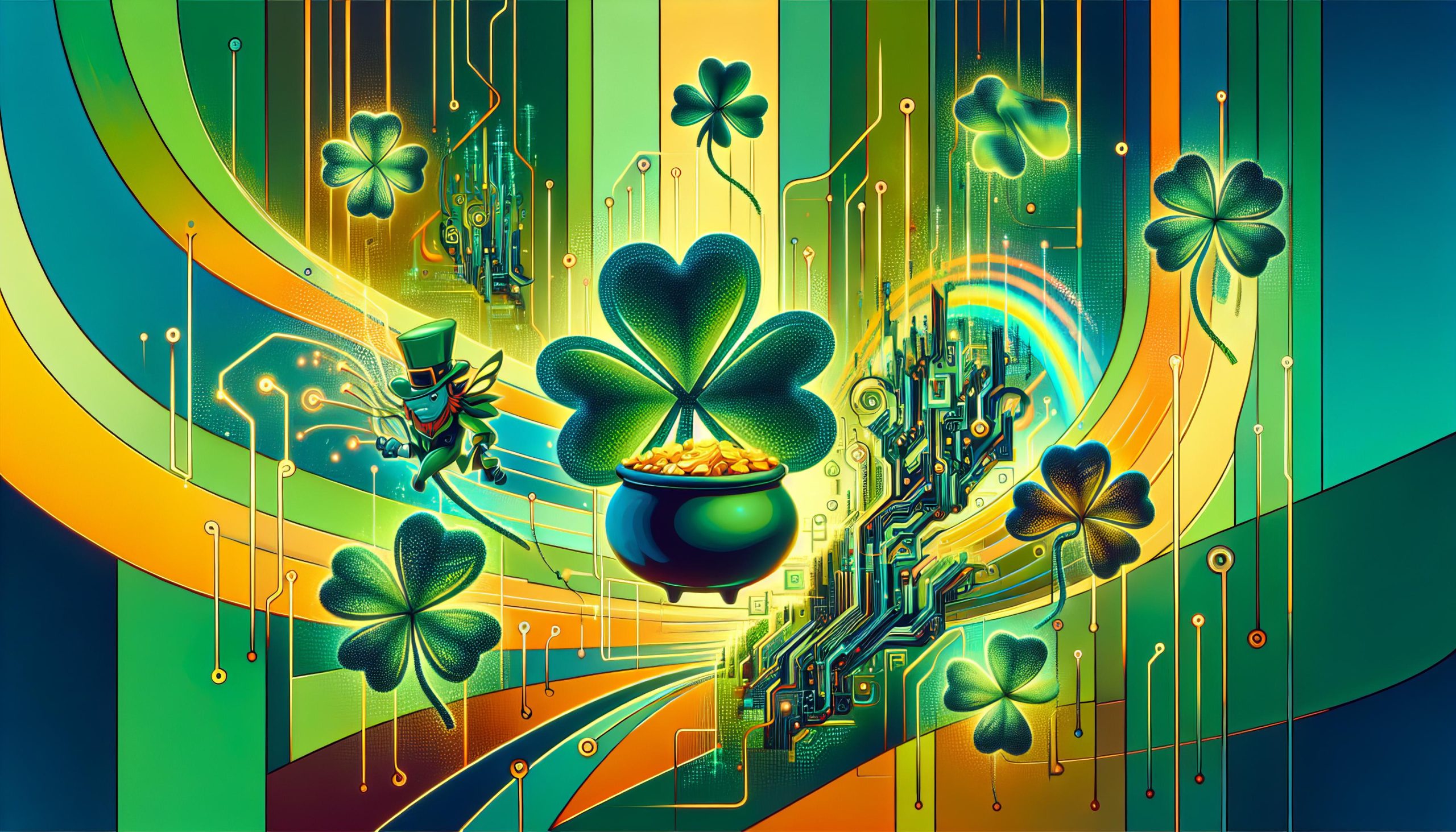 Anime St Patrick’s Day cool wallpaper