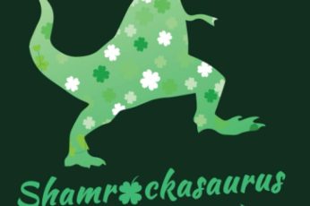 Dino Saint Patrick’s Day Wallpaper