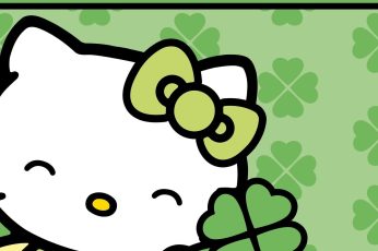 Hello Kitty Saint Patricks Day Wallpaper For Ipad