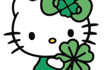 Hello Kitty St Patricks Day 4k Wallpaper