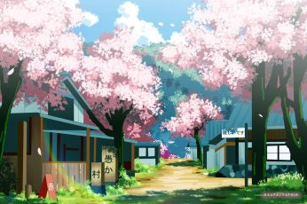 Spring Season Anime Hd Wallpapers 4k