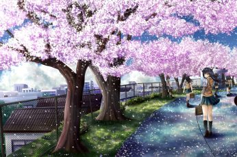 Spring Season Anime Wallpaper 4k For Laptop