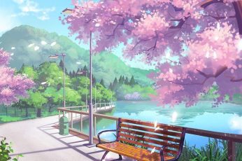 Spring Season Anime Wallpaper Photo