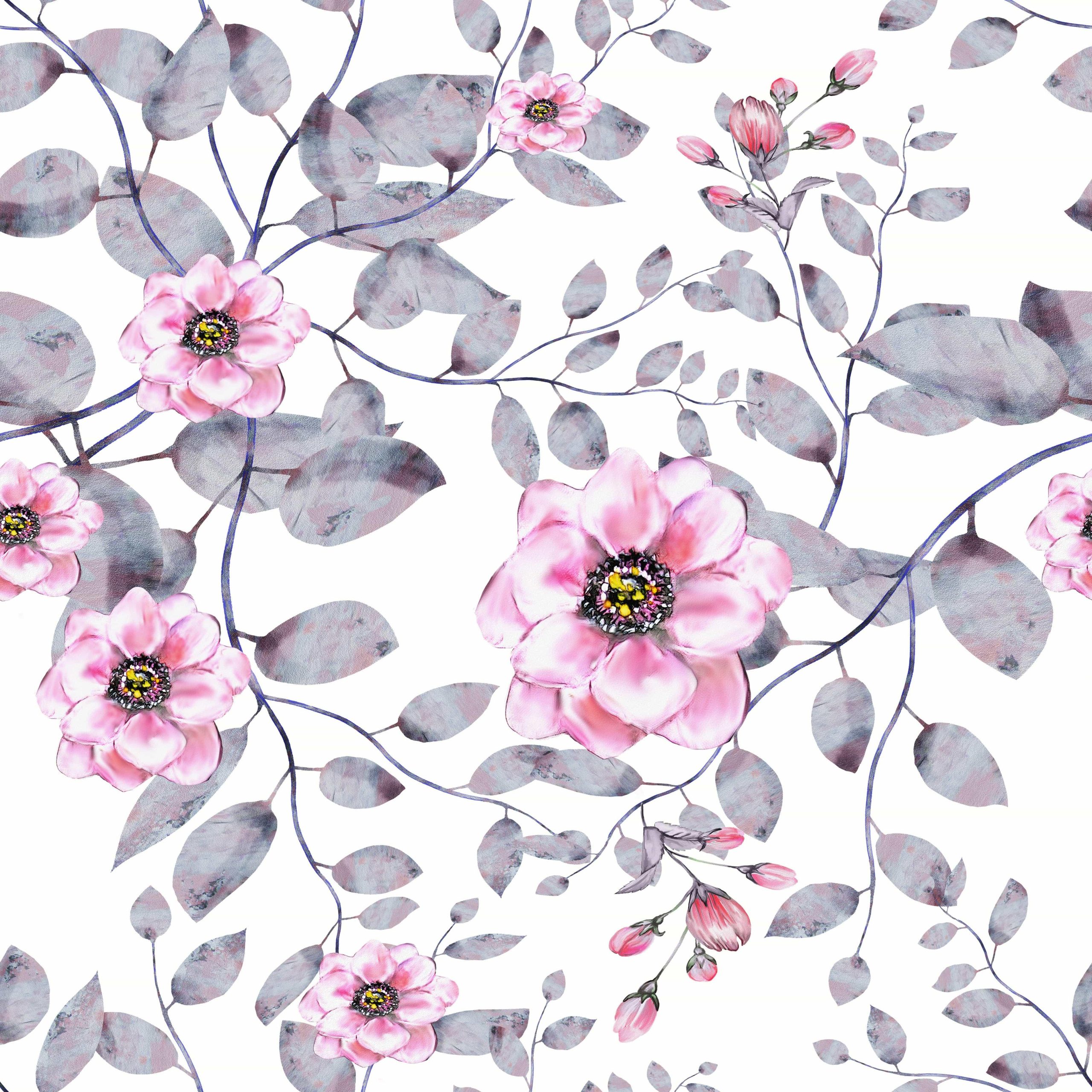 Spring Season Pink Leaves Wallpaper 4k