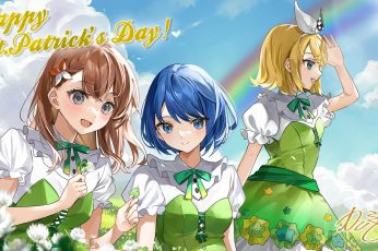 St Patricks Day Anime Wallpaper
