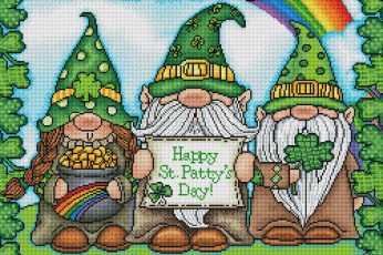 St Patrick’s Day Gnomes Wallpapers