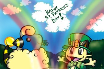 St Patricks Day Pokémon Download Wallpaper