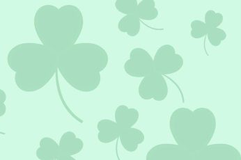 St Patrick’s Day Shamrocks Desktop Wallpaper