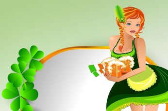 St. Patrick’s Day Cartoons 1080p Wallpaper