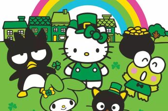 St. Patrick’s Day Hello Kitty Wallpaper Hd