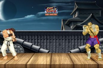 SUPER Street Fighter II TURBO HD Remix Free Desktop Wallpaper