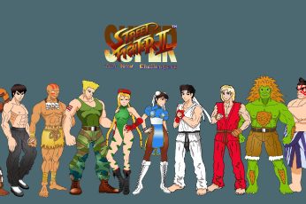 SUPER Street Fighter II TURBO HD Remix Hd Wallpapers For Pc