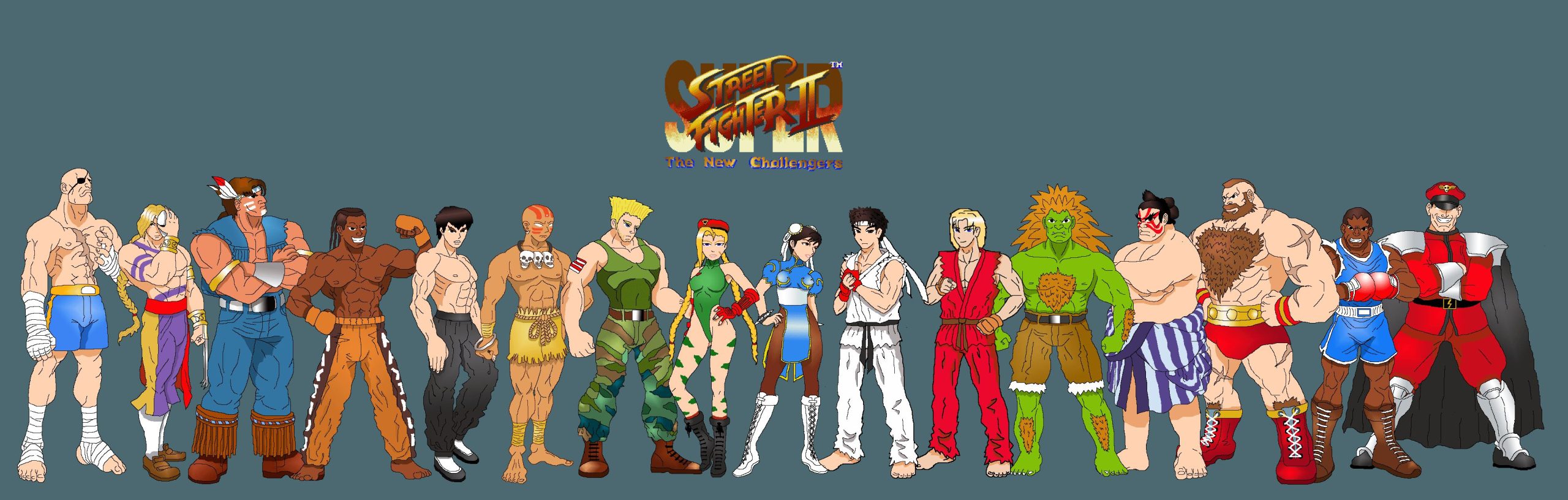 SUPER Street Fighter II TURBO HD Remix Hd Wallpapers For Pc