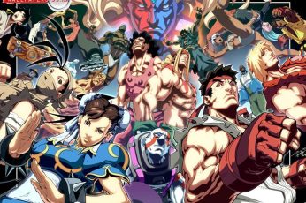 Street Fighter Anime New Wallpaper