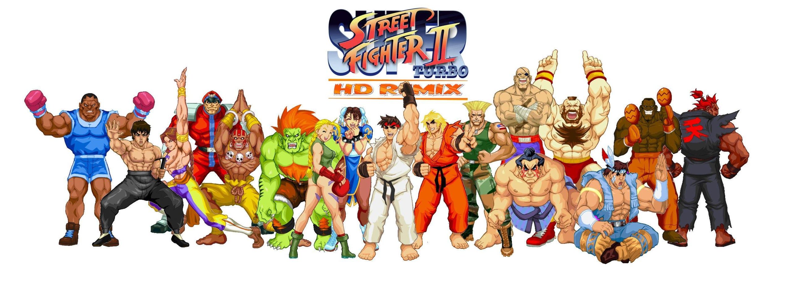 Street Fighter II The World Warrior Wallpaper 4k