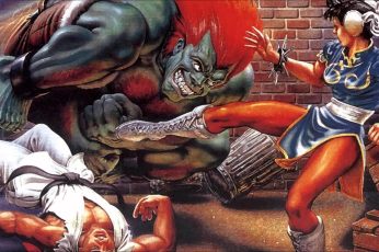 Street Fighter II ipad wallpaper