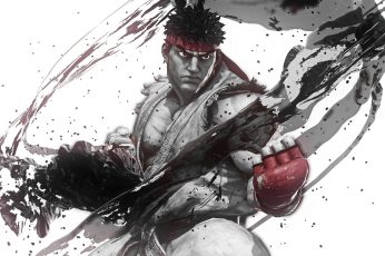 Street Fighter Ryu Windows 11 Wallpaper 4k