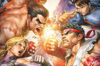 Street Fighter X Tekken wallpaper 5k